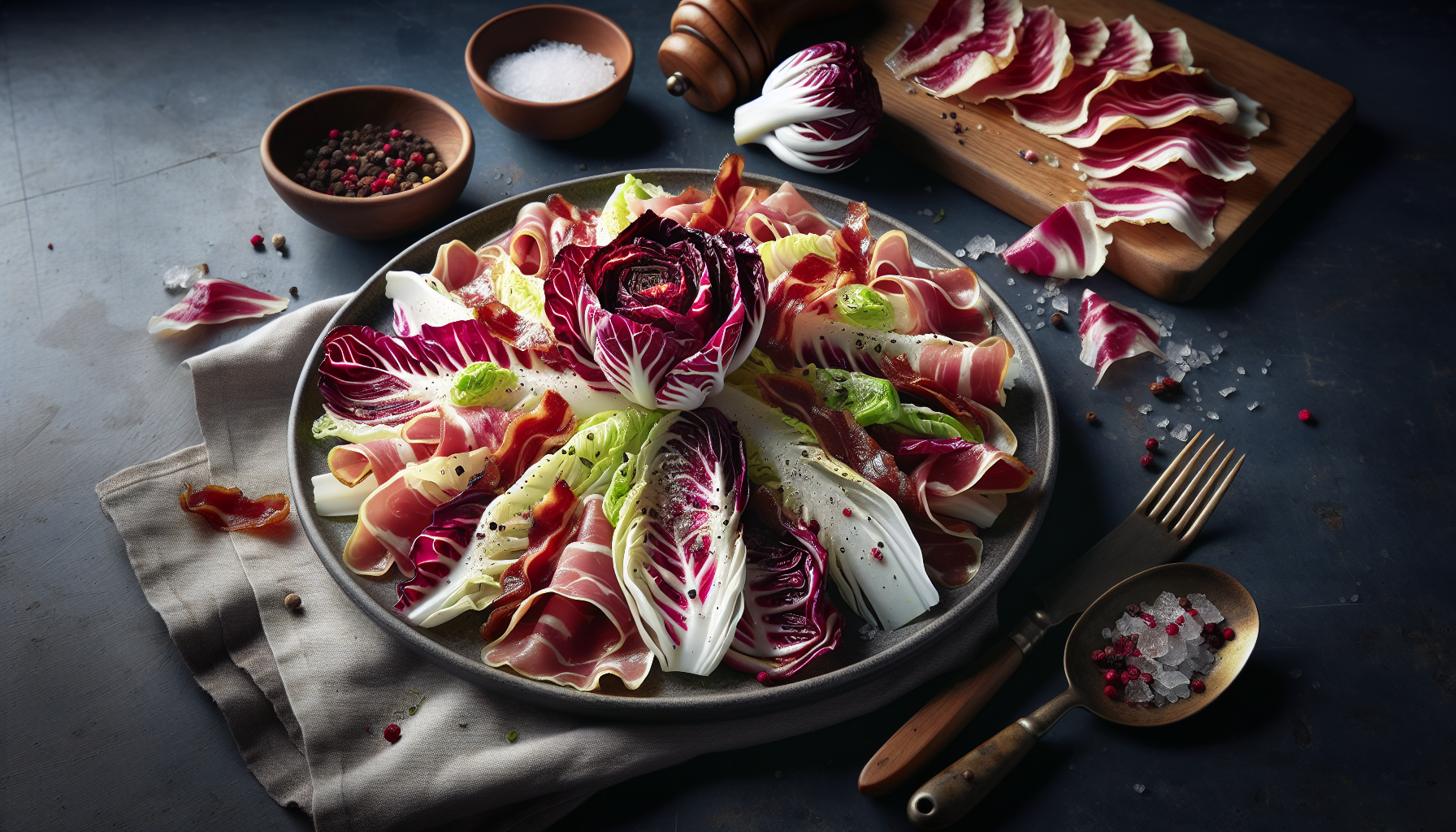 radicchio e speck